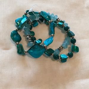 Blue cute bracelet